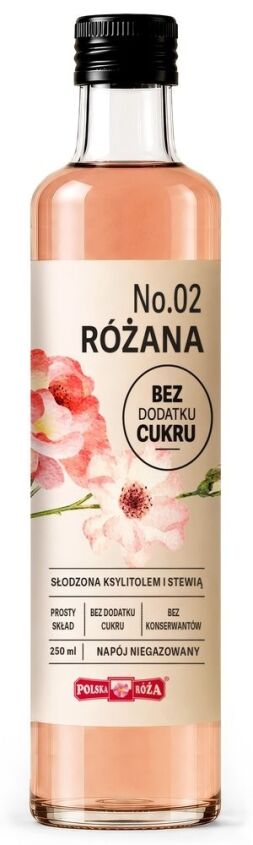 Napój No.02  Różana bez dodatku cukru 250 ml