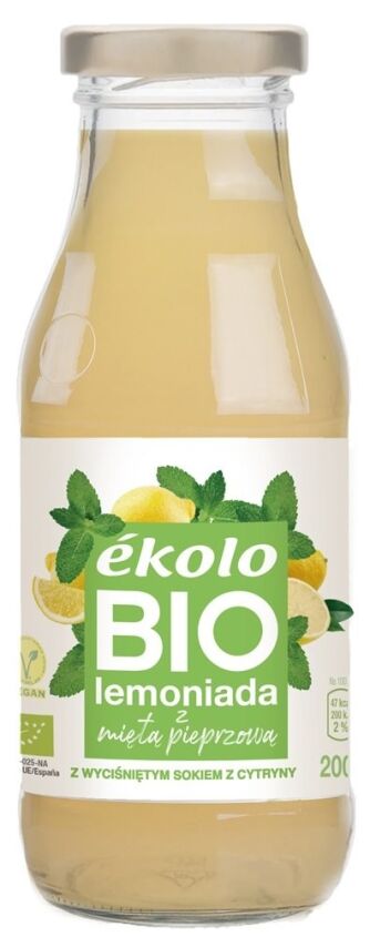 Lemoniada z miętą pieprzową BIO 200 ml