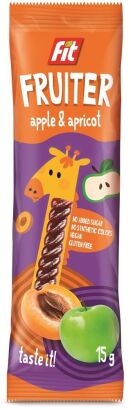 Owocowa przekąska jabłko morela bez dodatku cukru bezglutenowa 15g