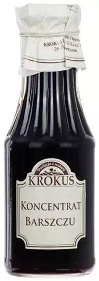 BARSZCZ CZERWONY BEZGLUTENOWY KONCENTRAT 300 ml - KROKUS