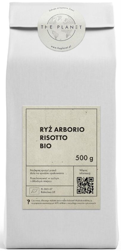 RYŻ ARBORIO RISOTTO BIO 500 g - THE PLANET