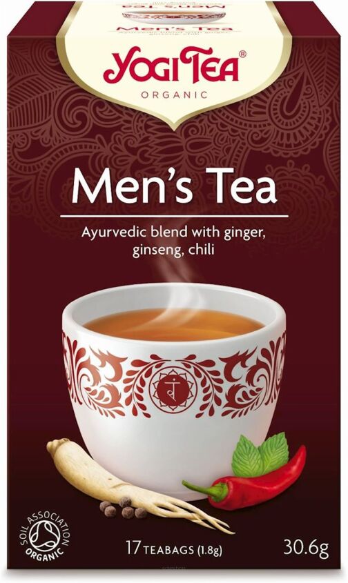 HERBATKA DLA MĘŻCZYZN (MEN'S TEA) BIO (17 x 1,8 g) 30,6 g - YOGI