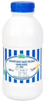 Jogurt kozi pitny waniliowy BIO 240 g