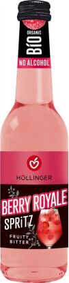 DRINK MUSUJĄCY BEZALKOHOLOWY BERRY ROYALE BIO 330 ml - HOLLINGER