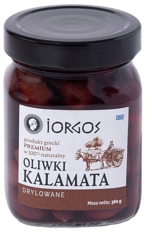 Oliwki kalamata drylowane PREMIUM 360/180g