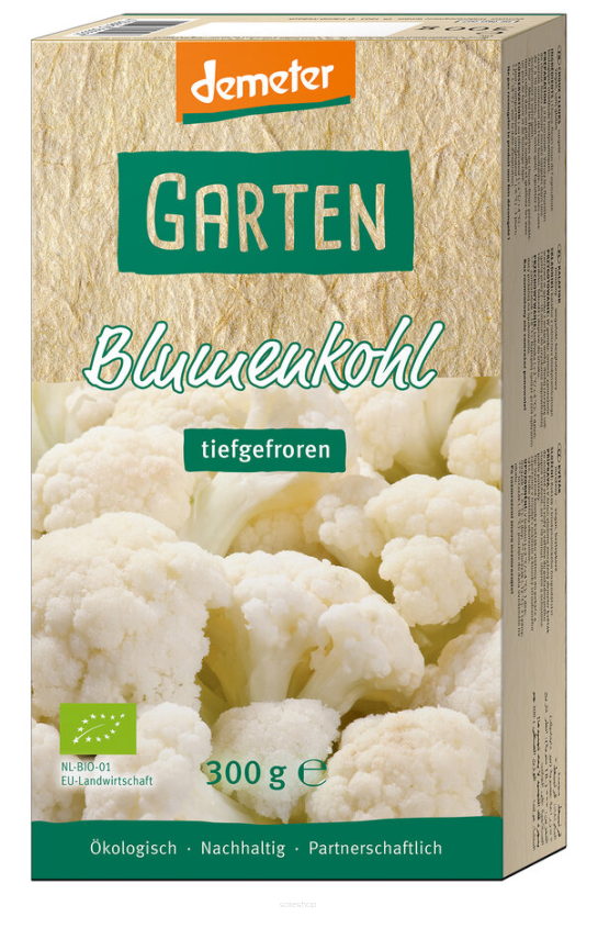 KALAFIOR MROŻONY BEZGLUTENOWY DEMETER BIO 300 g - GARTEN