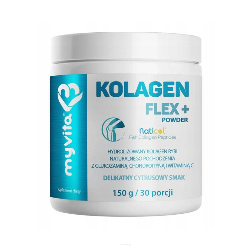 Kolagen Flex+ proszek 150g / 30 porcji - MyVita