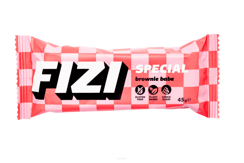 Baton w polewie czekoladowej brownie babe 45 g - Fizi