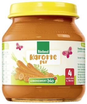 4 mc PRZECIER MARCHEWKOWY BEZGLUTENOWY BIO 125 g - LEBENSWERT