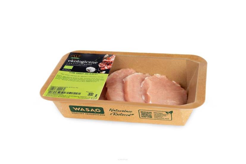 SCHAB SUROWY KROJONY BIO 300 g - WASĄG (NA ZAMÓWIENIE)