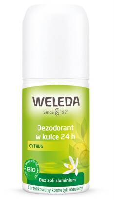 DEZODORANT W KULCE 24 h CYTRUSOWY ECO 50 ml - WELEDA