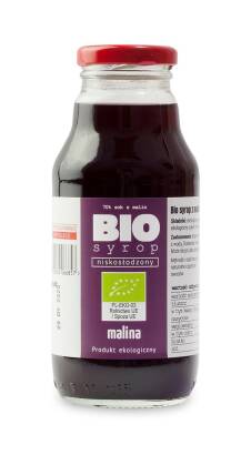 SYROP Z MALIN NISKOSŁODZONY BIO 330 ml - KAMIONNA