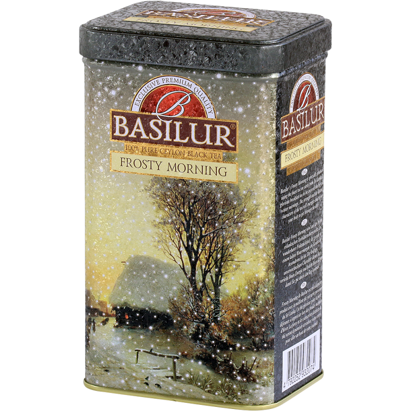 Herbata czarna liściasta Frosty Morning 85g puszka- Basilur PROMOCJA!
