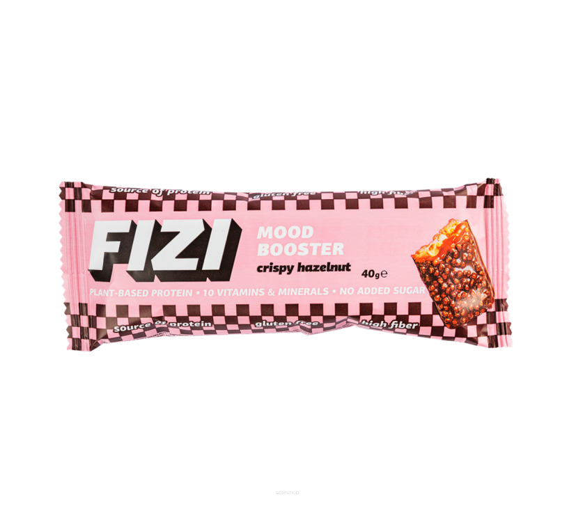 Baton mood booster crispy hazelnut 40 g - Fizi