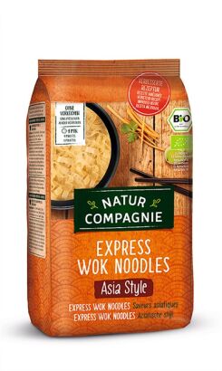MAKARON (SEMOLINOWY) WOK W STYLU AZJATYCKIM BIO 250 g - NATUR COMPAGNIE