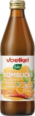 Kombucha mandarynka-cayenne BIO 330 ml