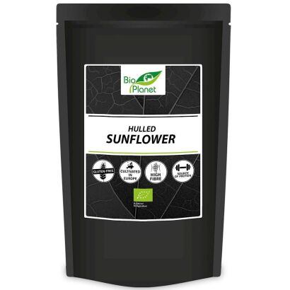 SŁONECZNIK ŁUSKANY BEZGLUTENOWY BIO 800 g - BIO PLANET INTERNATIONAL