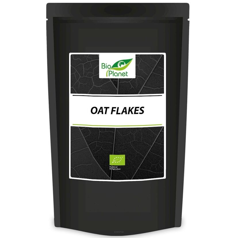 PŁATKI OWSIANE BIO 600 g - BIO PLANET INTERNATIONAL