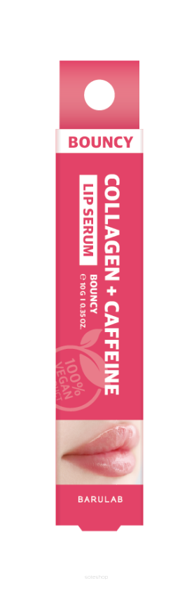 BALSAM - SERUM KOREAŃSKIE DO UST UJĘDRNIAJĄCE KOLAGEN I KOFEINA 10 g - BARULAB