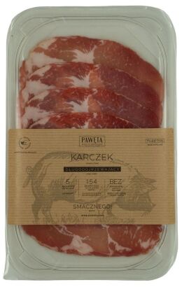 KARCZEK WIEPRZOWY DOJRZEWAJĄCY PLASTRY BEZGLUTENOWY 65 g - PAWĘTA