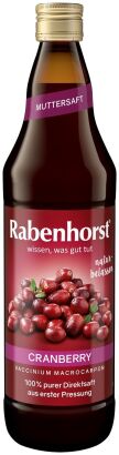 SOK Z ŻURAWINY NFC 750 ml - RABENHORST