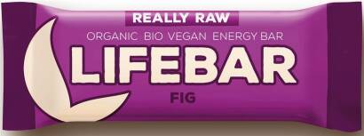 BATON DAKTYLOWO - ORZECHOWY Z FIGAMI RAW BEZ DODATKU CUKRÓW BEZGLUTENOWY BIO 47 g - LIFEFOOD