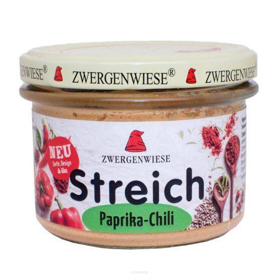 PASTA SŁONECZNIKOWA Z PAPRYKĄ BEZGLUTENOWA  BIO 180 g - ZWERGENWIESE