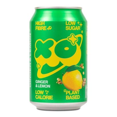 NAPÓJ MUSUJĄCY O SMAKU IMBIR - CYTRYNA 330 ml - XOSODA