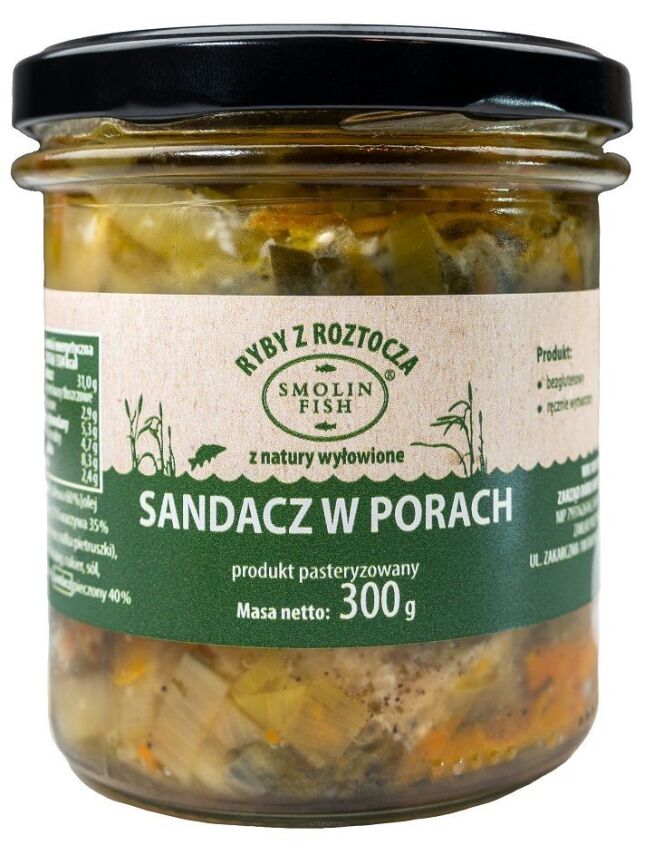 SANDACZ W PORACH BEZGLUTENOWY 300 g - SMOLIN FISH (NA ZAMÓWIENIE)