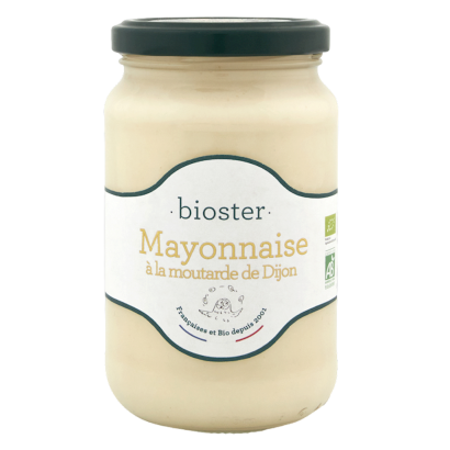MAJONEZ JAJECZNY Z MUSZTARDĄ DIJON BIO 470 g - BIOSTER