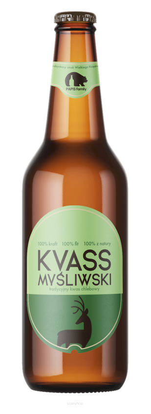 KWAS CHLEBOWY MYŚLIWSKI 330 ml - PAPIS FAMILY