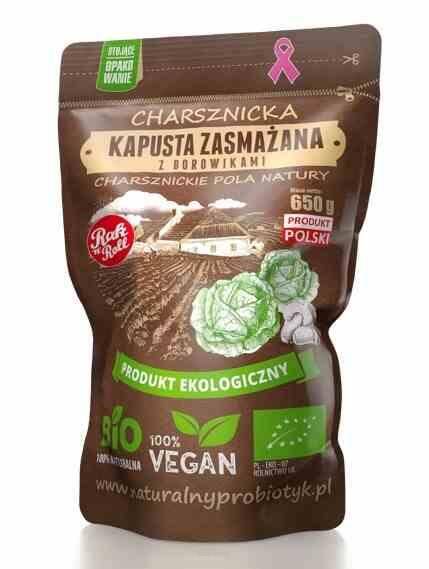 Kapusta zasmażana z borowikami BIO 650g