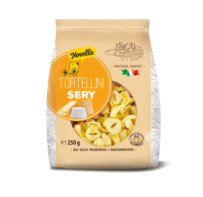 TORTELLINI Z SEREM 250 g - NOVELLE