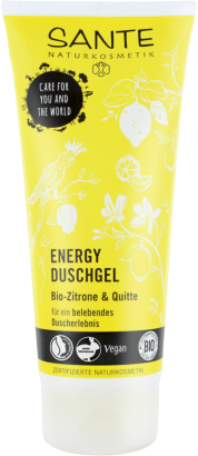 ŻEL POD PRYSZNIC ORZEŹWIAJĄCO - ENERGETYZUJĄCY CYTRYNA I PIGWA ECO 200 ml - SANTE