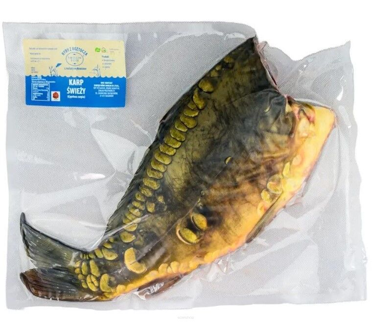 KARP ŚWIEŻY TUSZA (około 1,20 kg) - SMOLIN FISH (NA ZAMÓWIENIE)