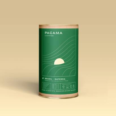 Kawa Brasil  Daterra 100% Arabica Specialty świeżo palona prosto z palarni kawy 200g Pacama