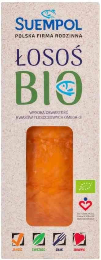 Łosoś wędzony na gorąco BIO 100 g