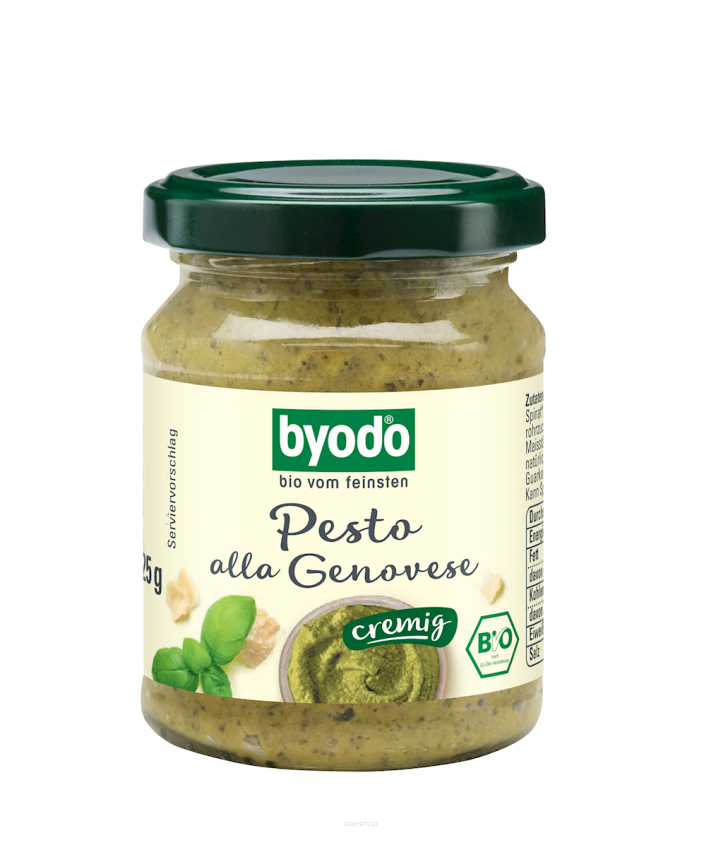 PESTO A'LA GENOVESE BIO 125 g - BYODO