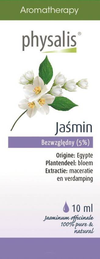 OLEJEK JAŚMIN WIELKOKWIATOWY ABSOLUT (JASMIJN) 10 ml - PHYSALIS