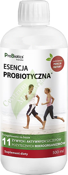 Esencja Probiotyczna ekologiczna na bazie 11 żywych szczepów pożytecznych mikroorganizmów 500 ml - ProBiotics