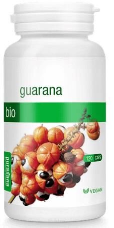 GUARANA BIO 120 KAPSUŁEK (300 mg) - PURASANA