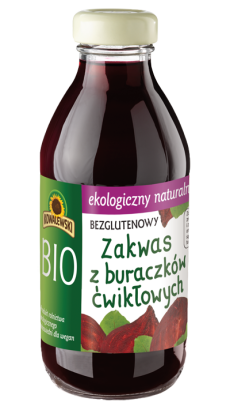 ZAKWAS Z BURAKÓW ĆWIKŁOWYCH BEZGLUTENOWY BIO 320 ml - KOWALEWSKI