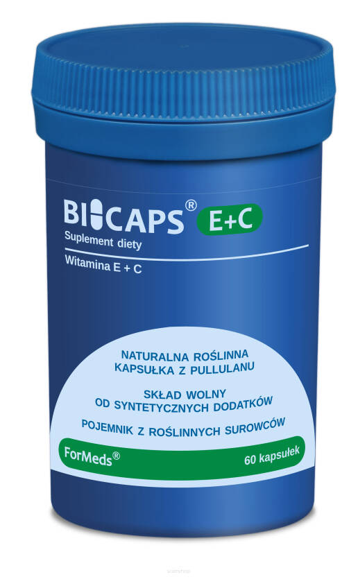 BICAPS E+C Suplement diety E + C 60 kaps. - Formeds