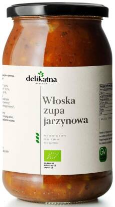 ZUPA WŁOSKA JARZYNOWA BIO 900 ml - DELIKATNA by ZAKWASOWNIA