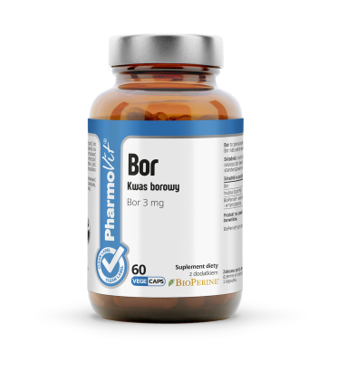 Bor Kwas borowy 3 mg 60 kaps | Clean Label Pharmovit