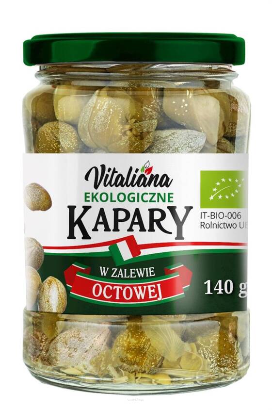 KAPARY W OCCIE BIO 140 g - VITALIANA