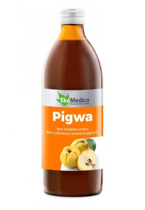 Pigwa, sok z pigwy 100% 500 ml - EkaMedica