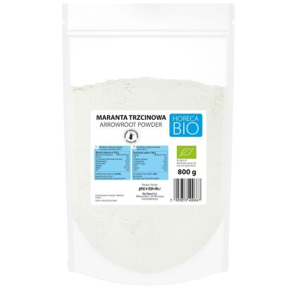 MARANTA TRZCINOWA BEZGLUTENOWA BIO 800 g - HORECA (BIO PLANET)