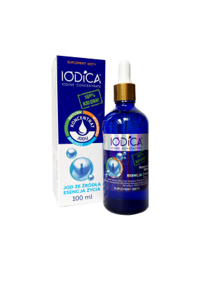 IODICA 100ml koncentrat jodu butelka szklana - IODICA WORLD