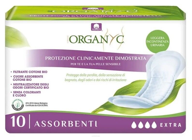 Podpaski urologiczne w stanach nietrzymania moczu, extra 10szt BIO